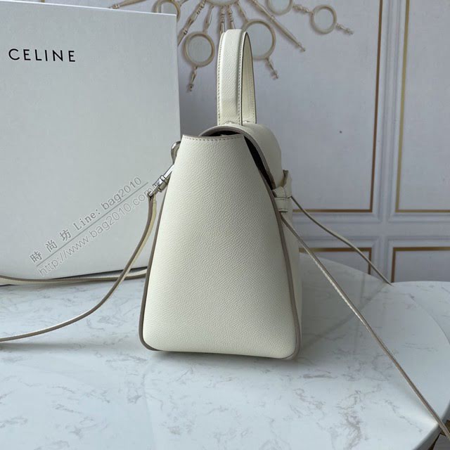 Celine女包 賽琳經典款大號女包 Celine belt bag 掌紋牛皮鯰魚包 189103  slyd2201
